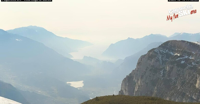 Webcam Paganella Ski – Andalo – Fai della Paganella - Vista Lago di Garda