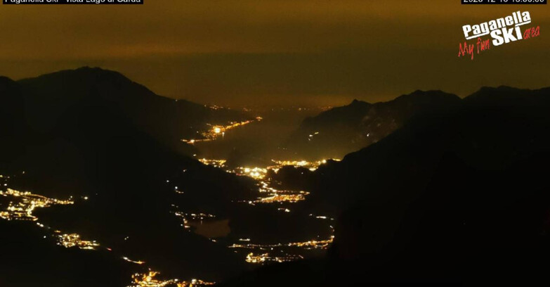Webcam Paganella Ski – Andalo – Fai della Paganella - Vista Lago di Garda