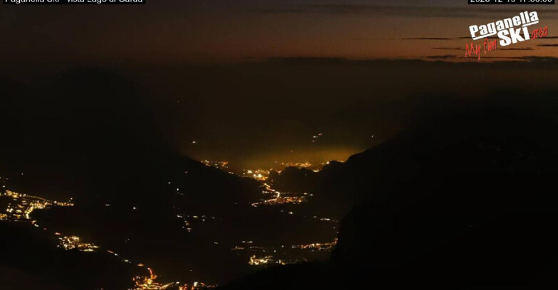 Webcam Paganella Ski – Andalo – Fai della Paganella - Vista Lago di Garda 