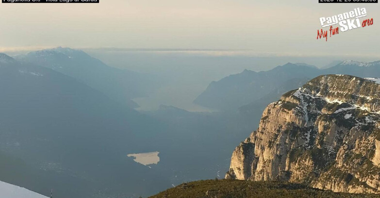Webcam Paganella Ski – Andalo – Fai della Paganella - Vista Lago di Garda 