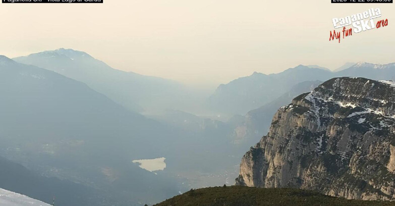 Webcam Paganella Ski – Andalo – Fai della Paganella - Vista Lago di Garda