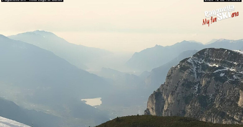 Webcam Paganella Ski – Andalo – Fai della Paganella - Vista Lago di Garda