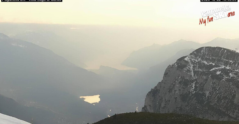Webcam Paganella Ski – Andalo – Fai della Paganella - Vista Lago di Garda