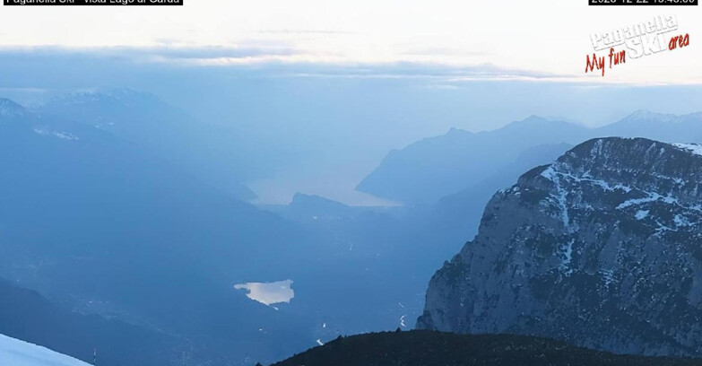Webcam Paganella Ski – Andalo – Fai della Paganella - Vista Lago di Garda