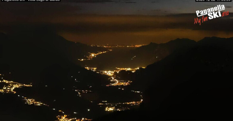 Webcam Paganella Ski – Andalo – Fai della Paganella - Vista Lago di Garda
