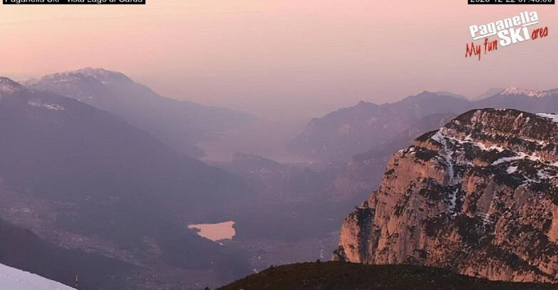 Webcam Paganella Ski – Andalo – Fai della Paganella - Vista Lago di Garda