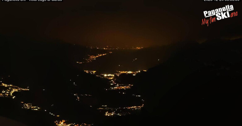 Webcam Paganella Ski – Andalo – Fai della Paganella - Vista Lago di Garda