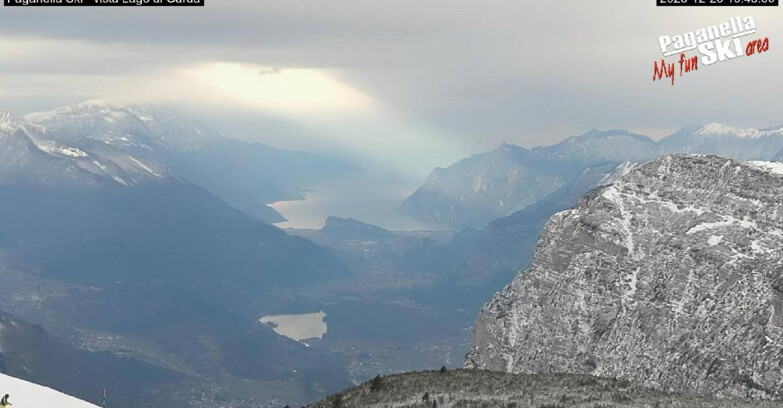 Webcam Paganella Ski – Andalo – Fai della Paganella - Vista Lago di Garda