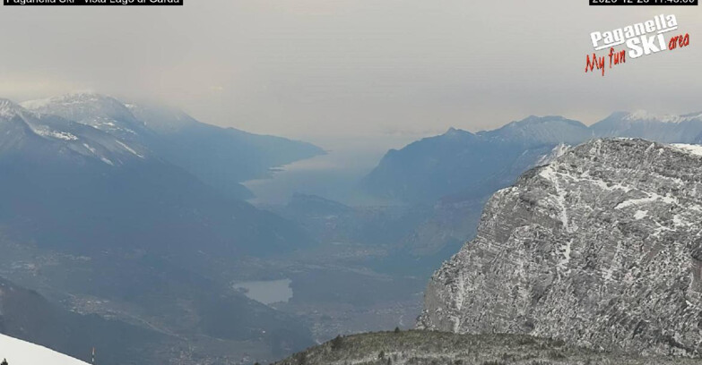 Webcam Paganella Ski -Андало-Фаи-делла-Паганелла  - Vista Lago di Garda