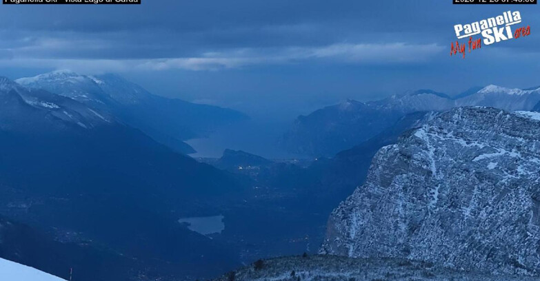 Webcam Paganella Ski – Andalo – Fai della Paganella - Vista Lago di Garda