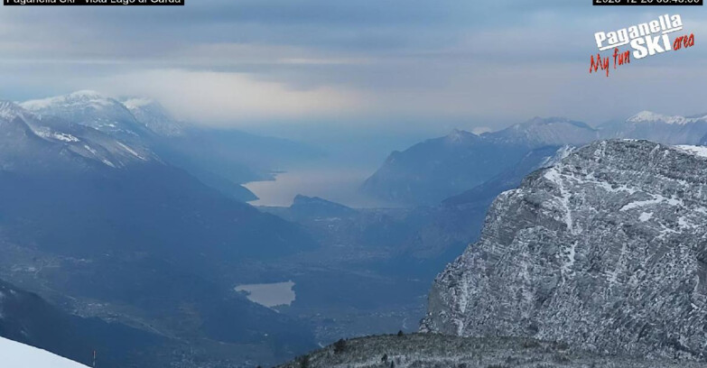 Webcam Paganella Ski -Андало-Фаи-делла-Паганелла  - Vista Lago di Garda