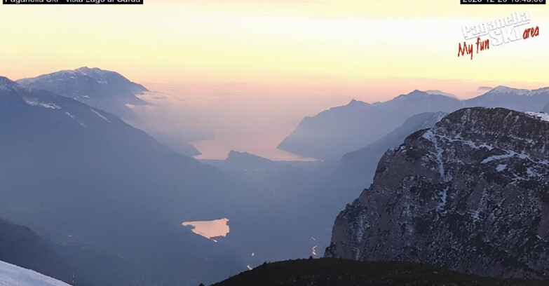 Webcam Paganella Ski – Andalo – Fai della Paganella - Vista Lago di Garda
