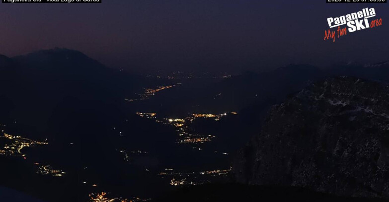Webcam Paganella Ski – Andalo – Fai della Paganella - Vista Lago di Garda