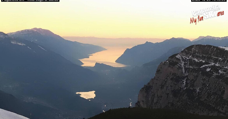 Webcam Paganella Ski – Andalo – Fai della Paganella - Vista Lago di Garda