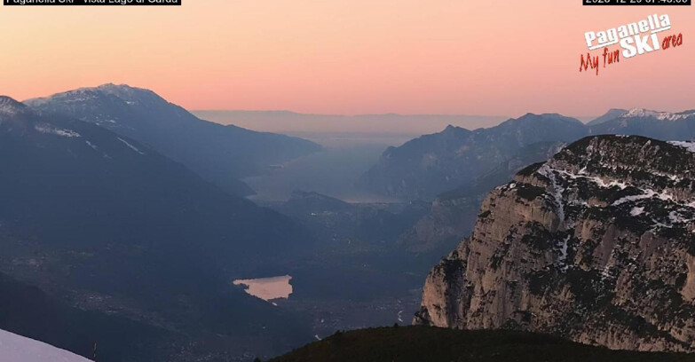 Webcam Paganella Ski – Andalo – Fai della Paganella - Vista Lago di Garda