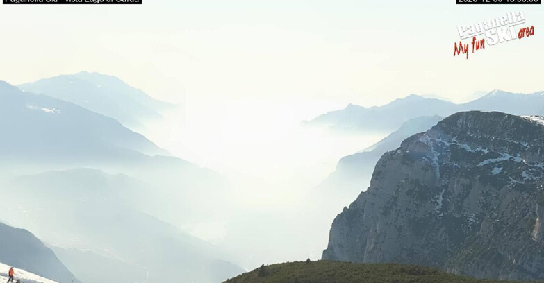 Webcam Paganella Ski -Андало-Фаи-делла-Паганелла  - Vista Lago di Garda