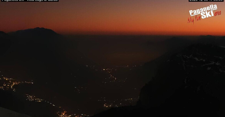 Webcam Paganella Ski -Андало-Фаи-делла-Паганелла  - Vista Lago di Garda