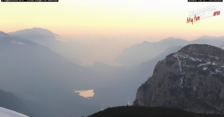 Webcam Paganella Ski – Andalo – Fai della Paganella - Vista Lago di Garda