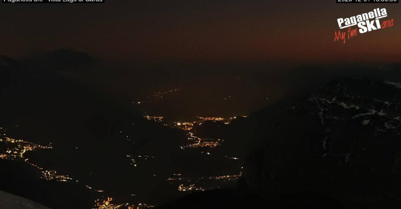 Webcam Paganella Ski – Andalo – Fai della Paganella - Vista Lago di Garda