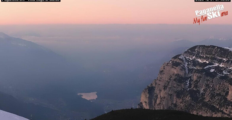 Webcam Paganella Ski – Andalo – Fai della Paganella - Vista Lago di Garda