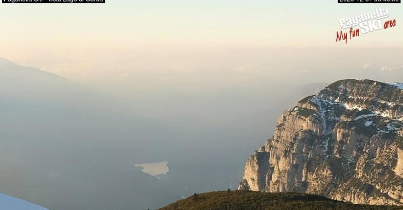 Webcam Paganella Ski – Andalo – Fai della Paganella - Vista Lago di Garda