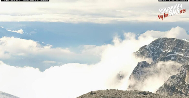 Webcam Paganella Ski – Andalo – Fai della Paganella - Vista Lago di Garda
