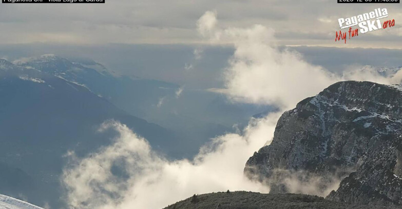 Webcam Paganella Ski – Andalo – Fai della Paganella - Vista Lago di Garda