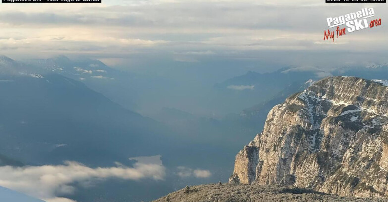 Webcam Paganella Ski – Andalo – Fai della Paganella - Vista Lago di Garda 