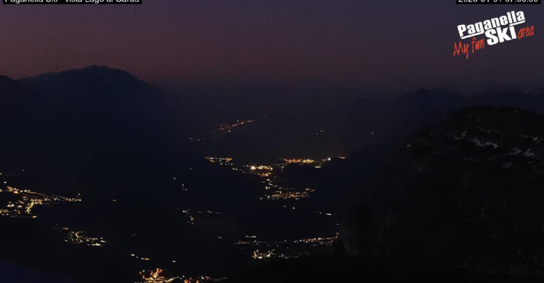 Webcam Paganella Ski – Andalo – Fai della Paganella - Vista Lago di Garda 