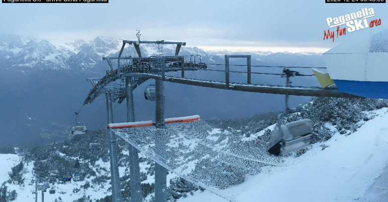 Webcam Paganella Ski – Andalo – Fai della Paganella - Cableway Doss Pelà