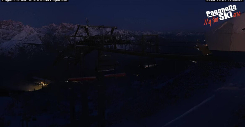 Webcam Paganella Ski – Andalo – Fai della Paganella - Arrivo Telecabina Doss Pelà