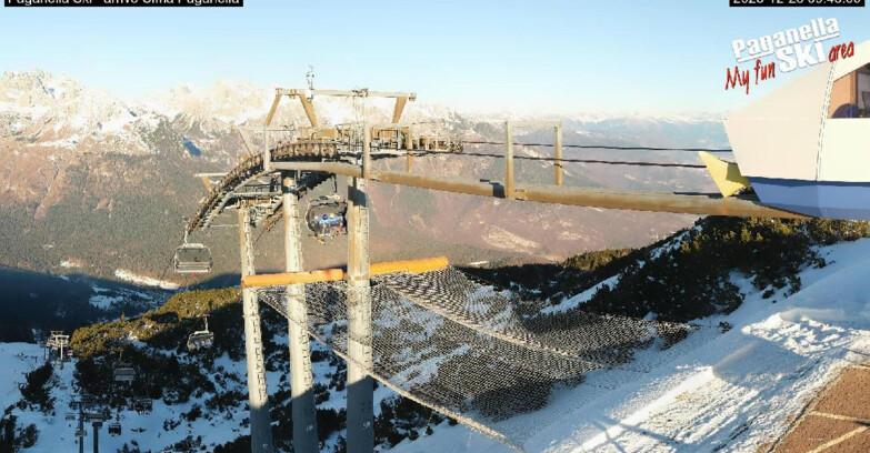 Webcam Paganella Ski -Андало-Фаи-делла-Паганелла  - Cableway Doss Pelà
