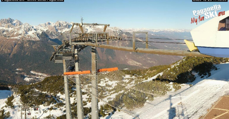Webcam Paganella Ski -Андало-Фаи-делла-Паганелла  - Cableway Doss Pelà
