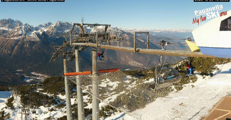Webcam Paganella Ski -Андало-Фаи-делла-Паганелла  - Cableway Doss Pelà