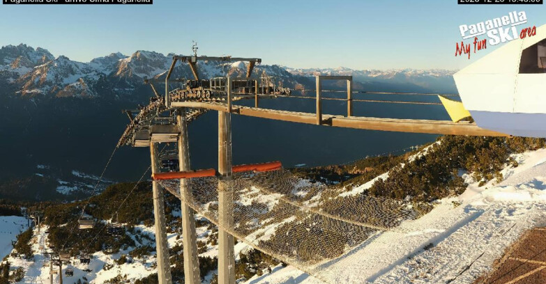 Webcam Paganella Ski -Андало-Фаи-делла-Паганелла  - Cableway Doss Pelà