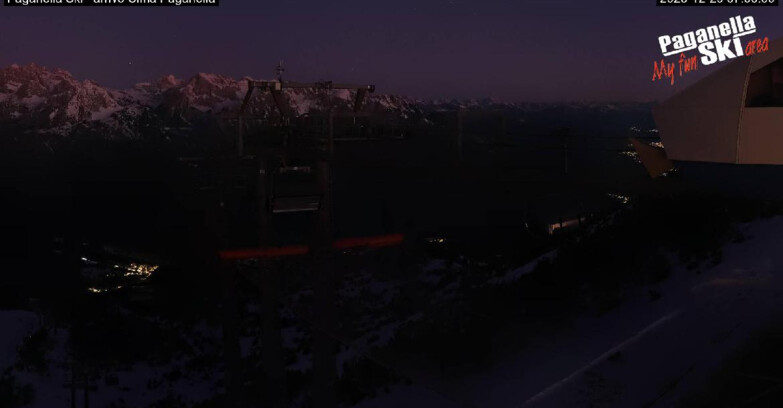 Webcam Paganella Ski – Andalo – Fai della Paganella - Arrivo Telecabina Doss Pelà
