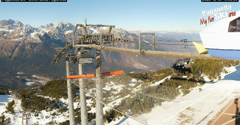Webcam Paganella Ski – Andalo – Fai della Paganella - Cableway Doss Pelà