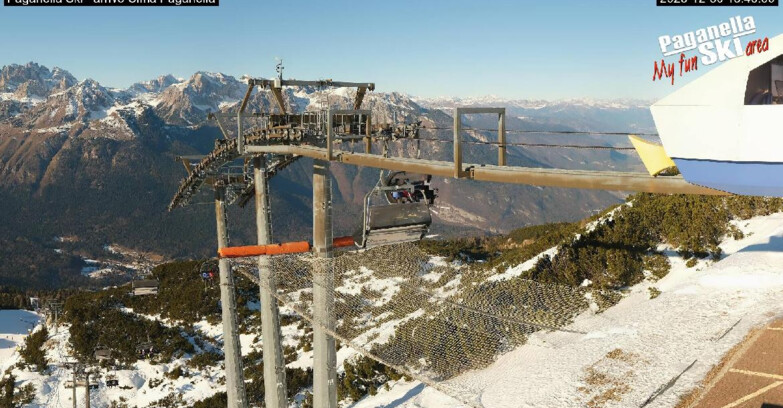 Webcam Paganella Ski – Andalo – Fai della Paganella - Cableway Doss Pelà