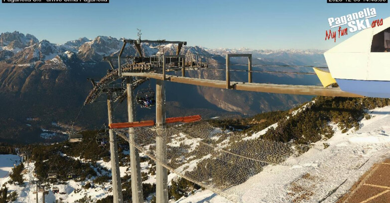 Webcam Paganella Ski – Andalo – Fai della Paganella - Cableway Doss Pelà