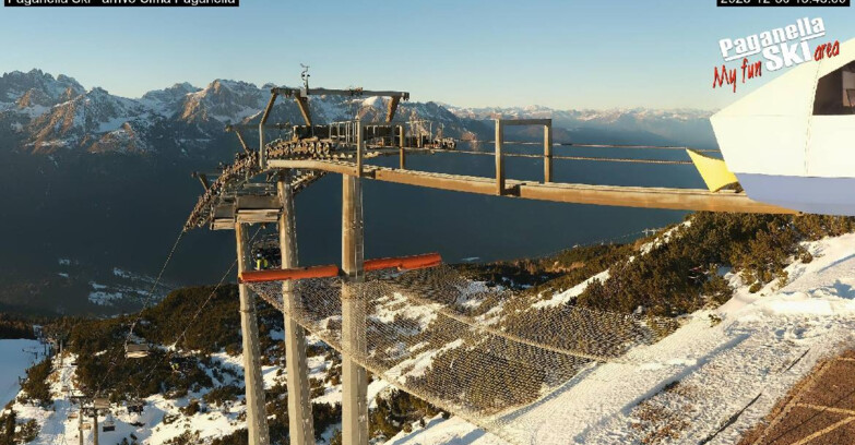Webcam Paganella Ski – Andalo – Fai della Paganella - Cableway Doss Pelà