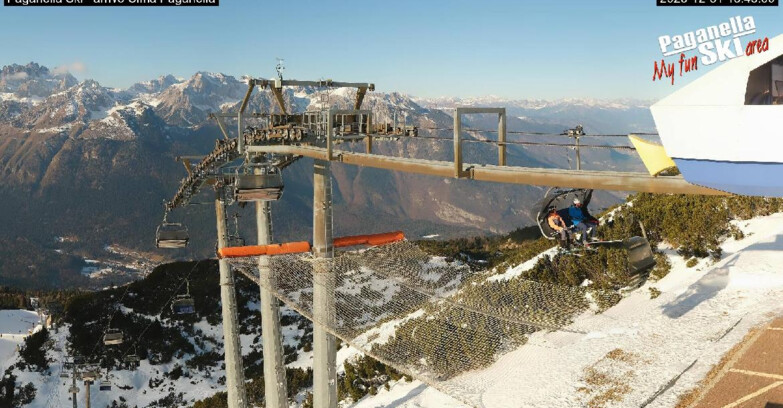 Webcam Paganella Ski – Andalo – Fai della Paganella - Cableway Doss Pelà