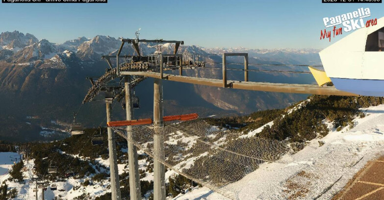 Webcam Paganella Ski – Andalo – Fai della Paganella - Cableway Doss Pelà