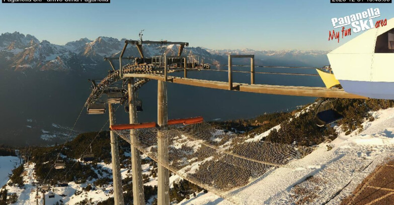 Webcam Paganella Ski – Andalo – Fai della Paganella - Cableway Doss Pelà