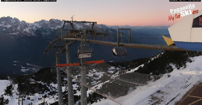 Webcam Paganella Ski – Andalo – Fai della Paganella - Cableway Doss Pelà