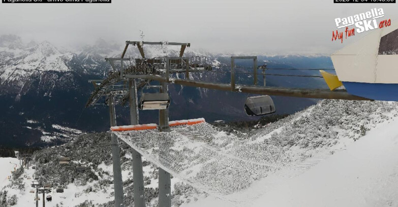 Webcam Paganella Ski – Andalo – Fai della Paganella - Cableway Doss Pelà