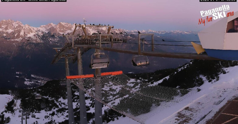 Webcam Paganella Ski – Andalo – Fai della Paganella - Cableway Doss Pelà