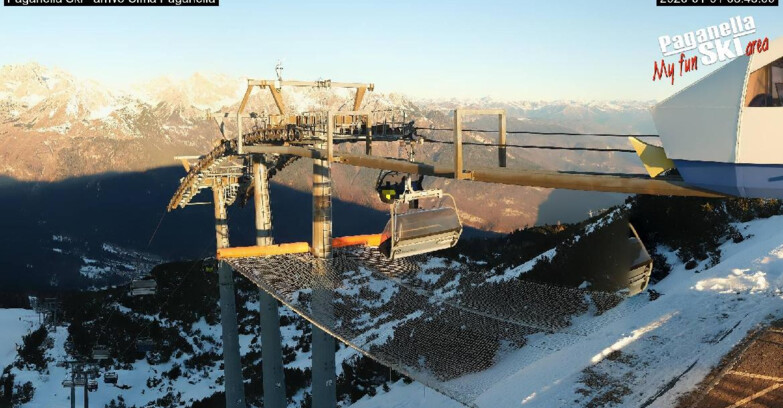 Webcam Paganella Ski – Andalo – Fai della Paganella - Cableway Doss Pelà