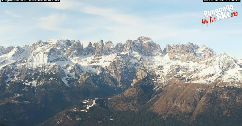Webcam Paganella Ski – Andalo – Fai della Paganella - Dolomiti di Brenta