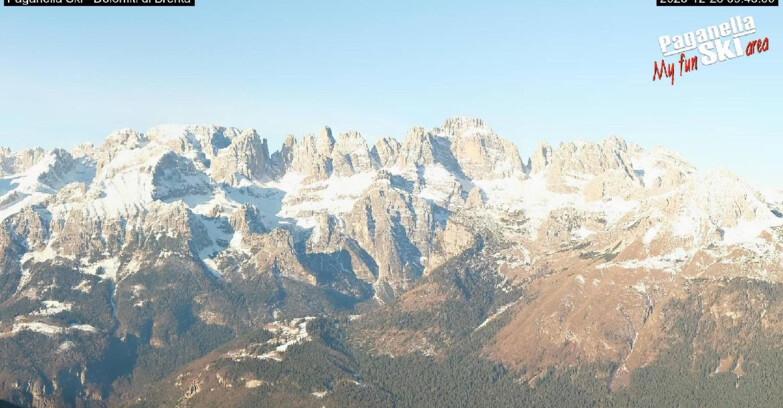 Webcam Paganella Ski – Andalo – Fai della Paganella - Dolomiti di Brenta