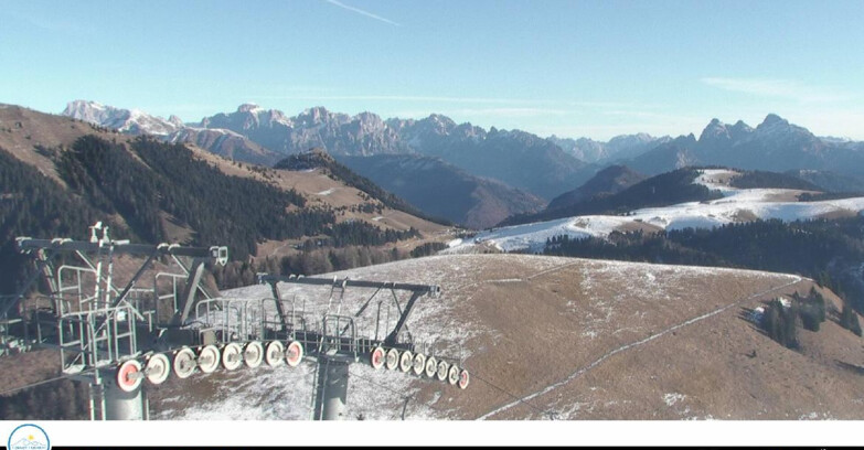 Webcam Passo Brocon-Marande - Panorama vs. Paradiso